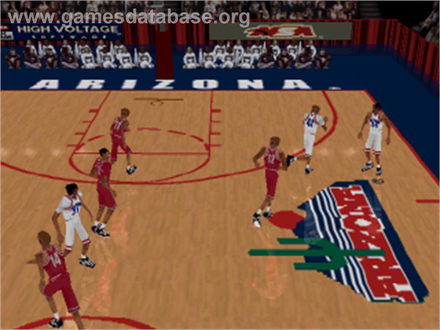 NCAA Basketball Final Four '97 - Sony Playstation - Artwork - In Game
