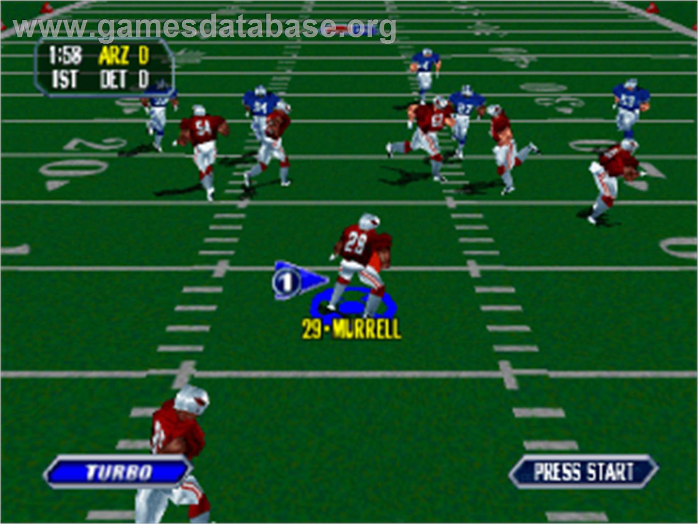 NFL Blitz - Sony Playstation - Artwork - In Game