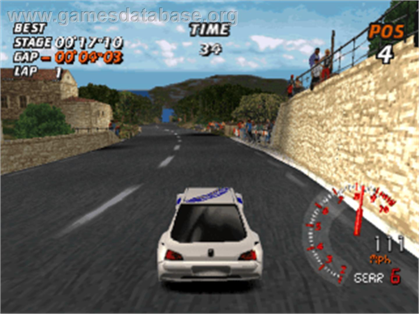 Need for Speed: V-Rally - Sony Playstation - Artwork - In Game