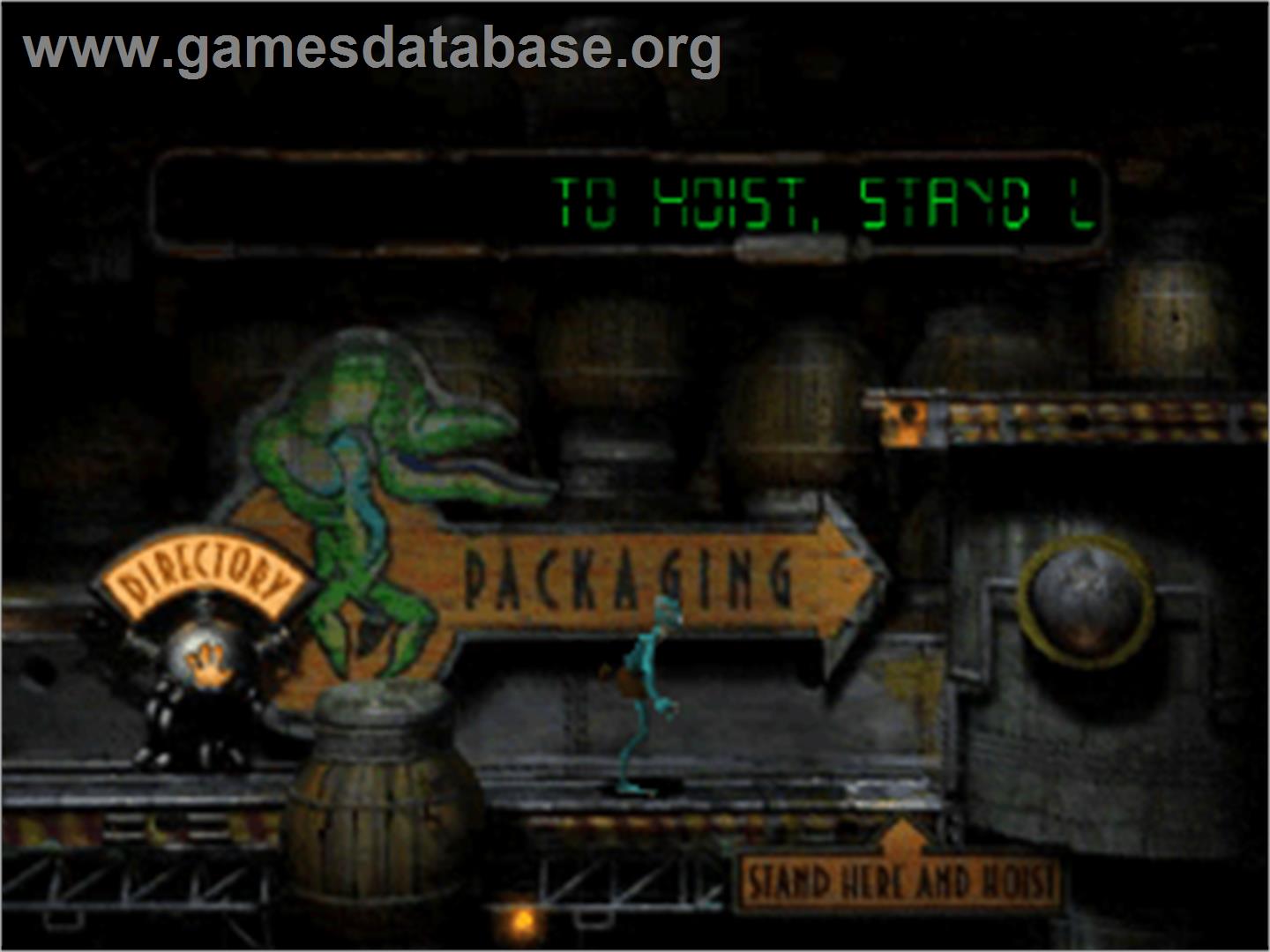 Oddworld: Abe's Oddysee - Sony Playstation - Artwork - In Game