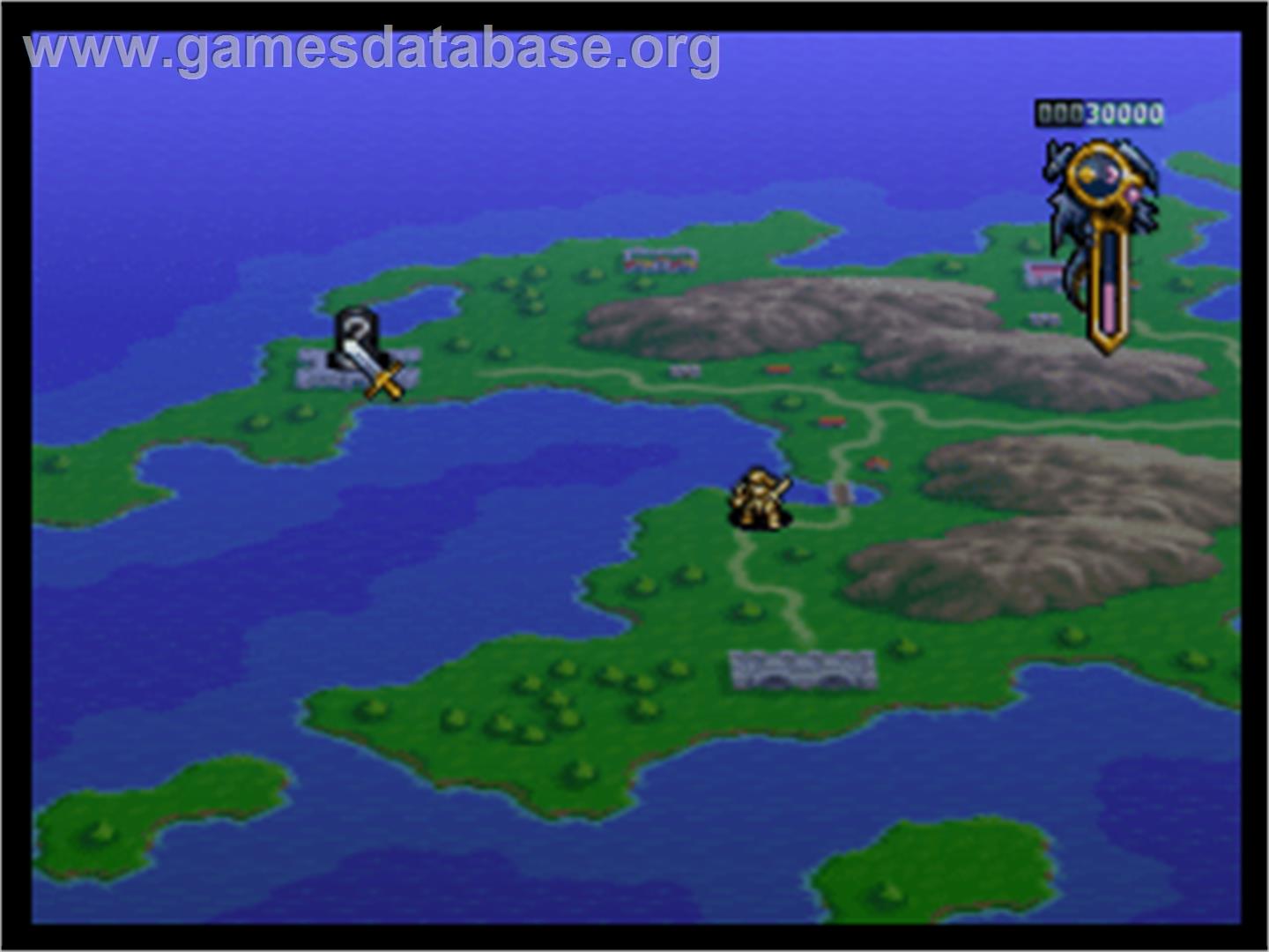 Ogre Battle - Sony Playstation - Artwork - In Game