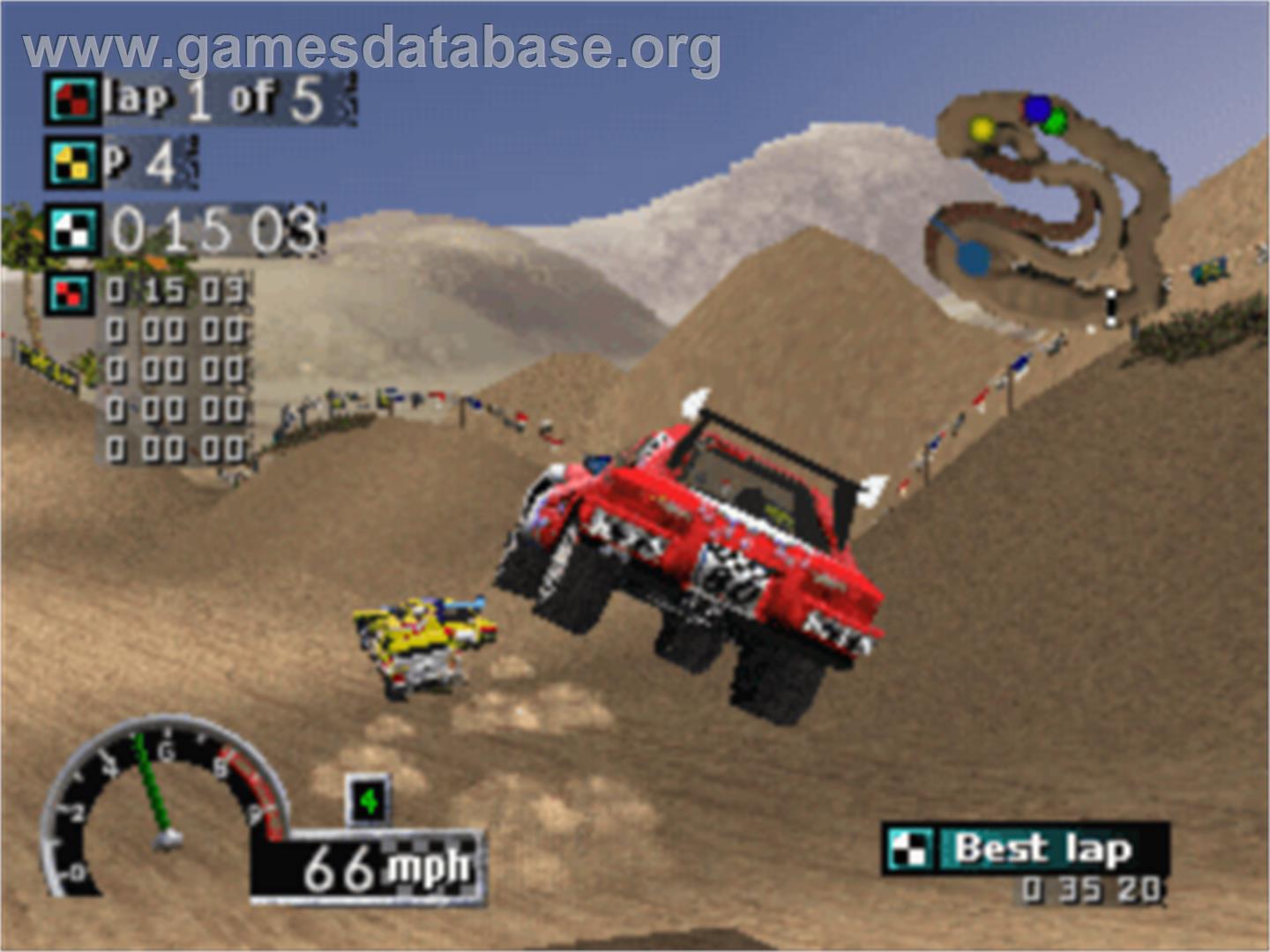 Rally Cross - Sony Playstation - Artwork - In Game