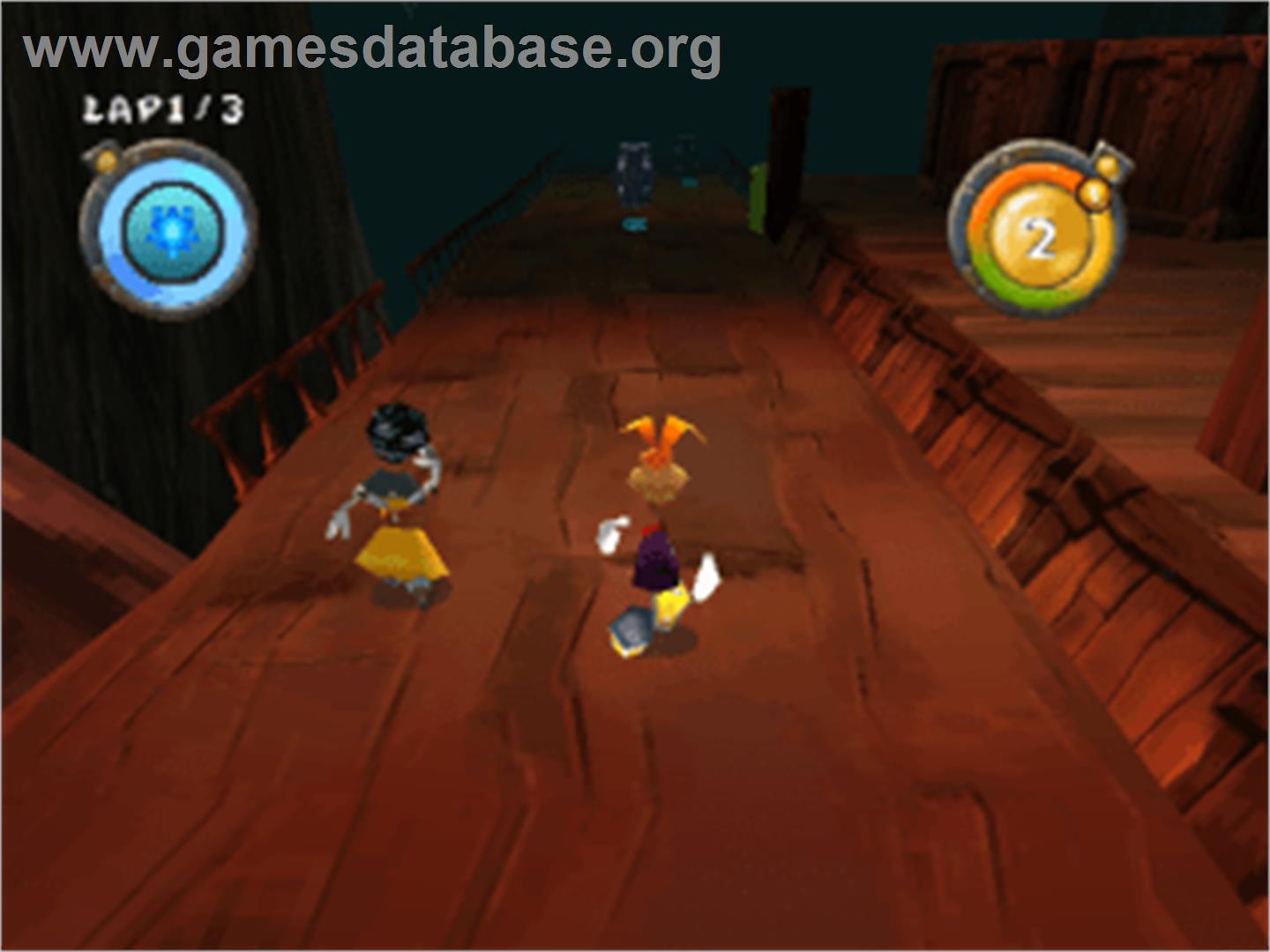Rayman Rush - Sony Playstation - Artwork - In Game