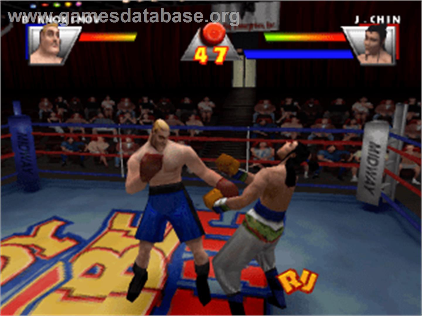 Ready 2 Rumble Boxing - Sony Playstation - Artwork - In Game