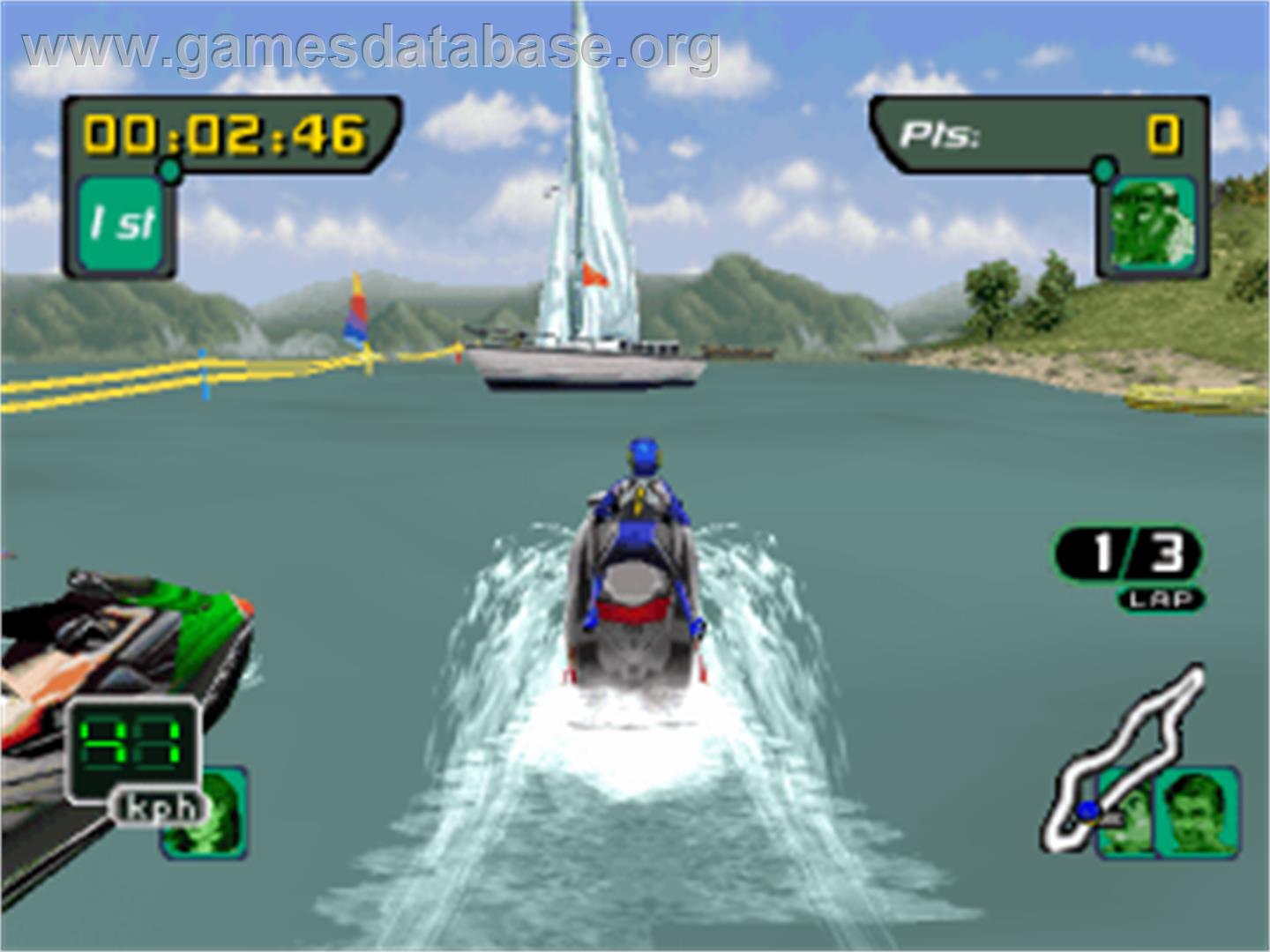 Sea-Doo Hydrocross - Sony Playstation - Artwork - In Game