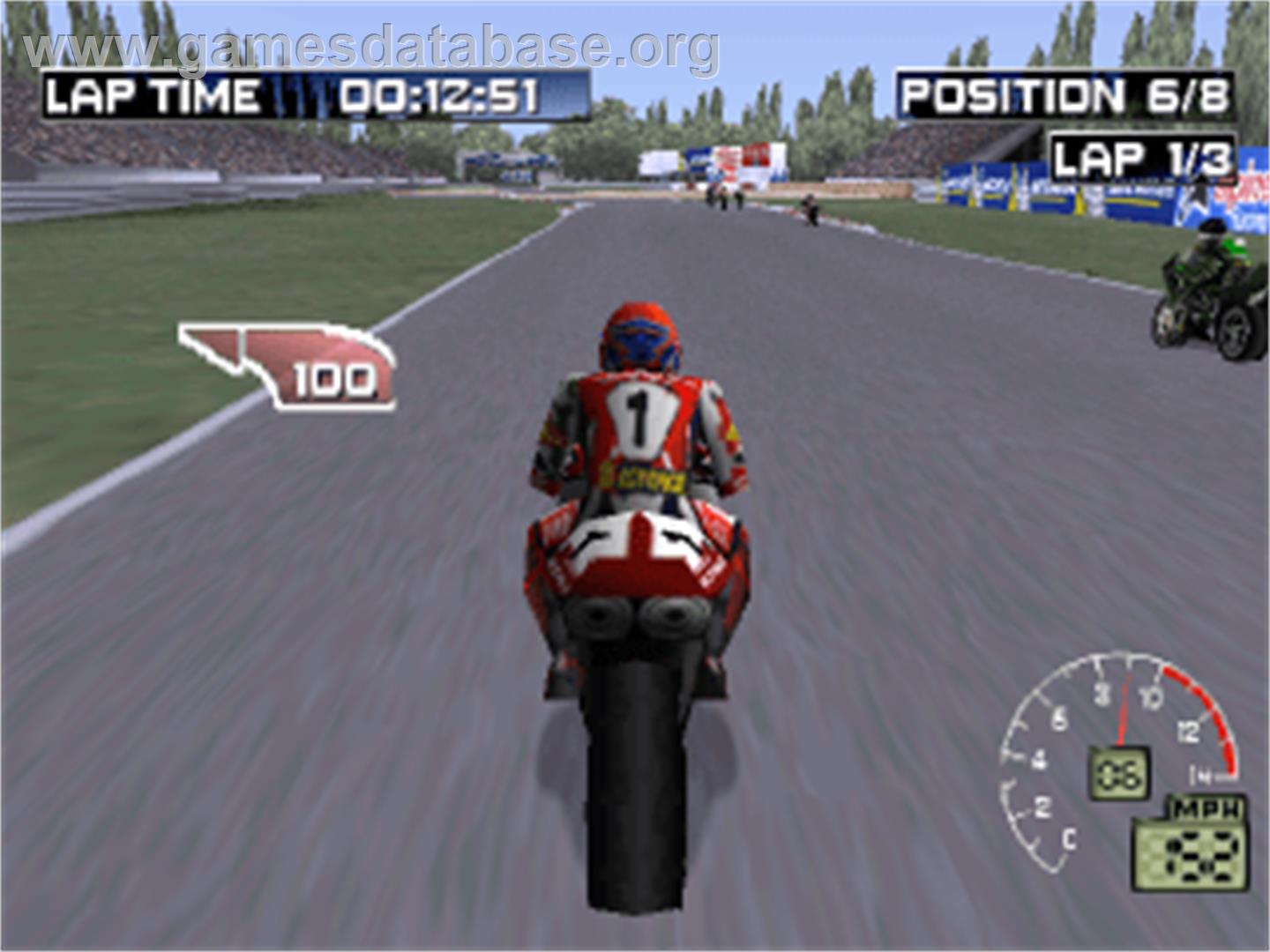 Superbike 2000 - Sony Playstation - Artwork - In Game