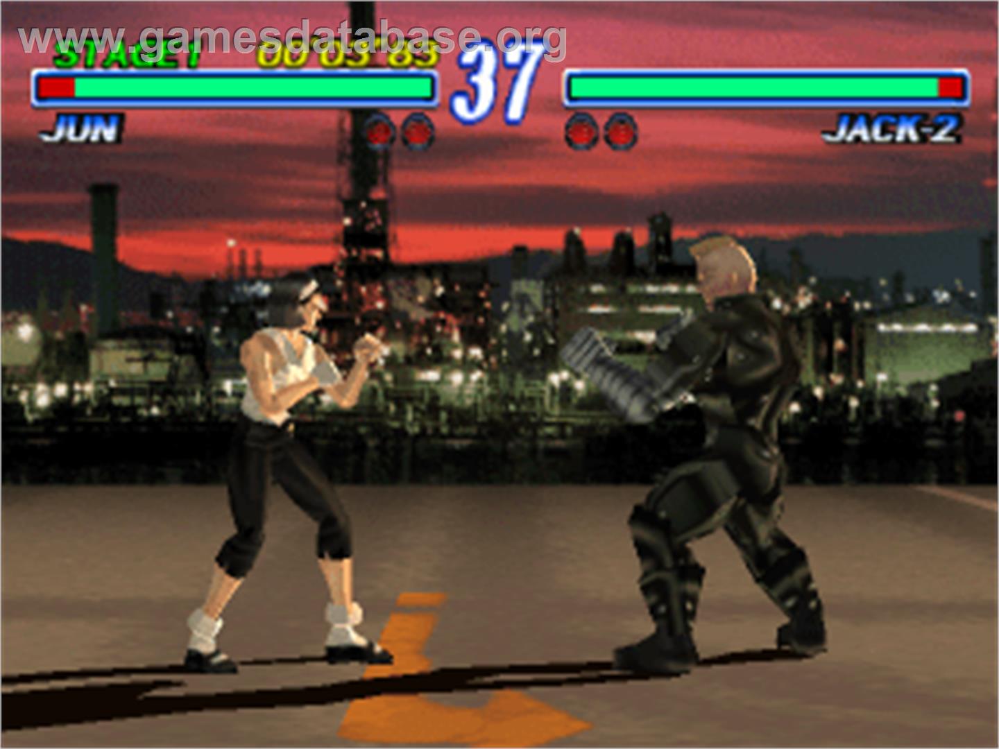 Tekken 2 / Soul Blade - Sony Playstation - Artwork - In Game