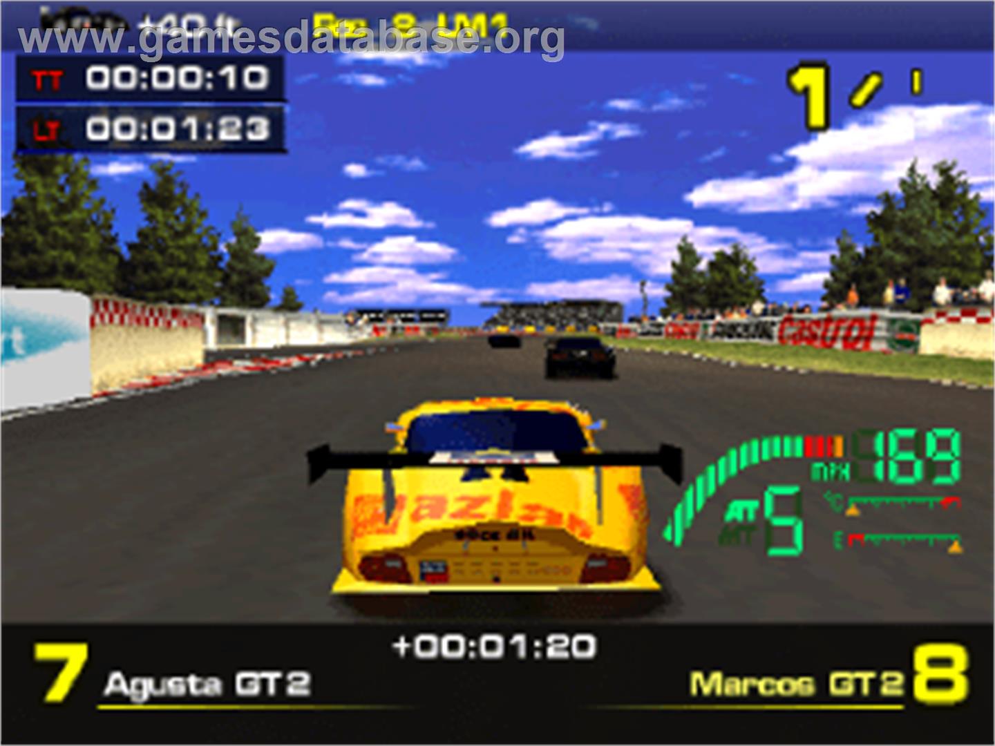 Test Drive: Le Mans - Sony Playstation - Artwork - In Game