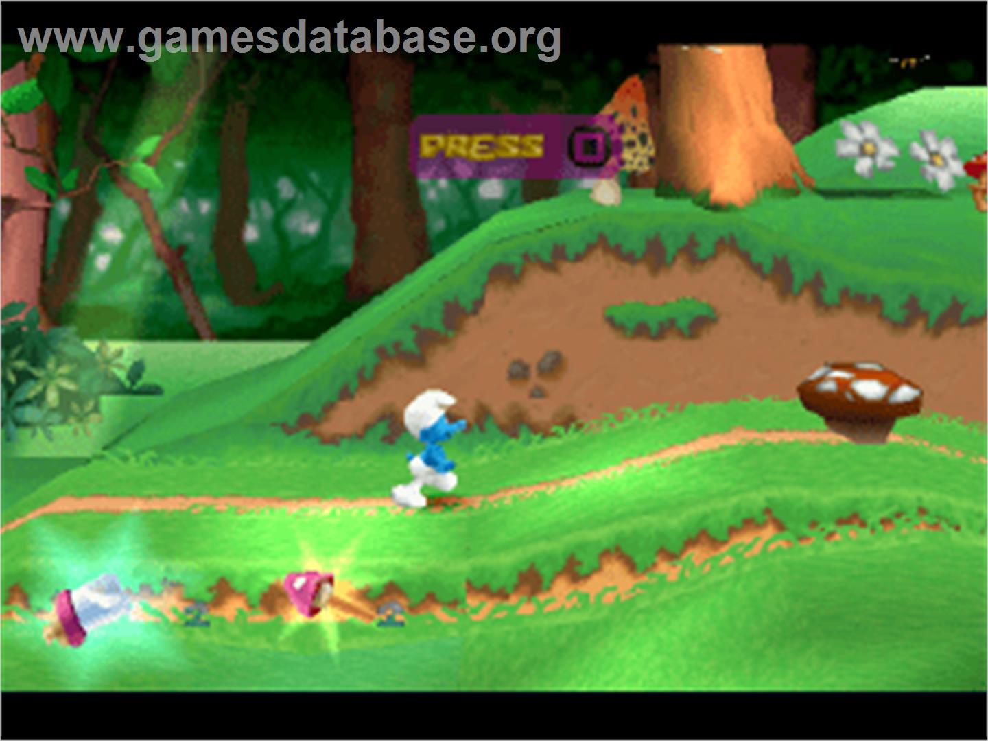 The Smurfs - Sony Playstation - Artwork - In Game