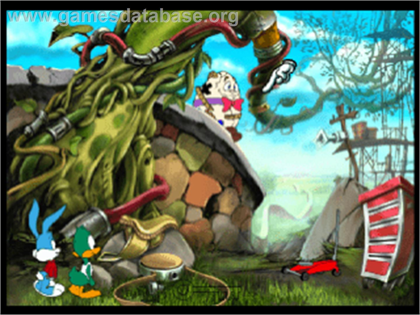Tiny Toon Adventures: The Great Beanstalk - Sony Playstation - Artwork - In Game