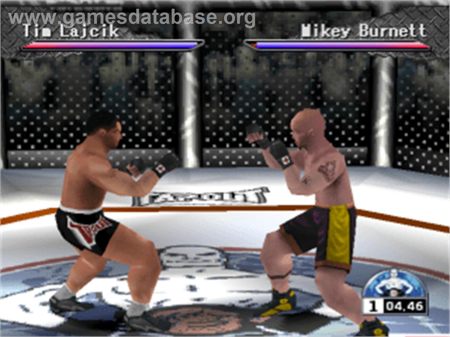 Ultimate Fighting Championship - Sony Playstation - Artwork - In Game