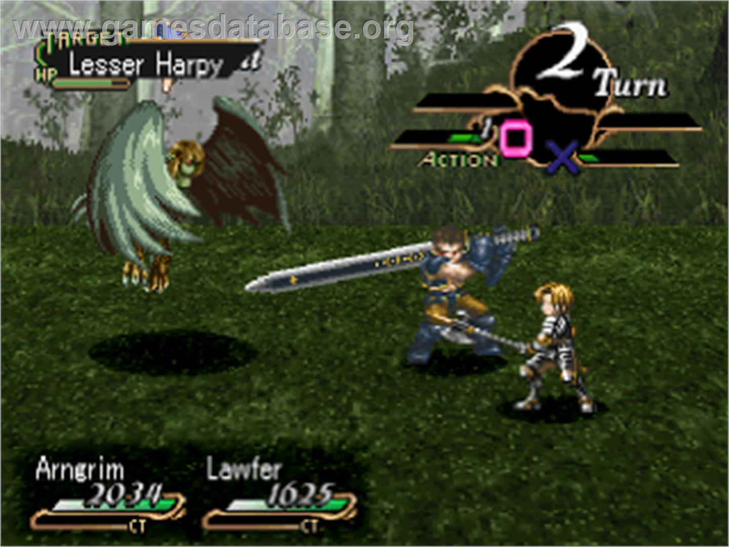 Valkyrie Profile - Sony Playstation - Artwork - In Game
