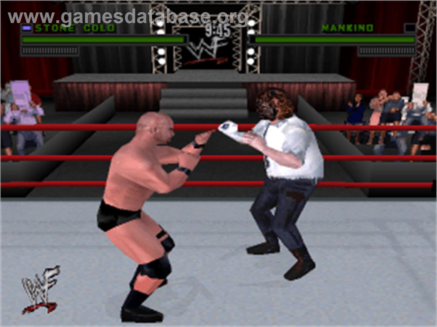 WWF Attitude - Sony Playstation - Artwork - In Game