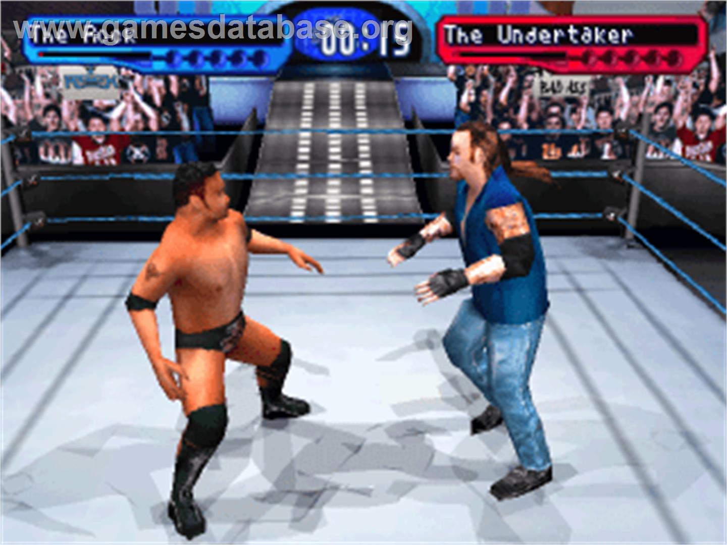 WWF Smackdown! 2: Know Your Role - Sony Playstation - Artwork - In Game