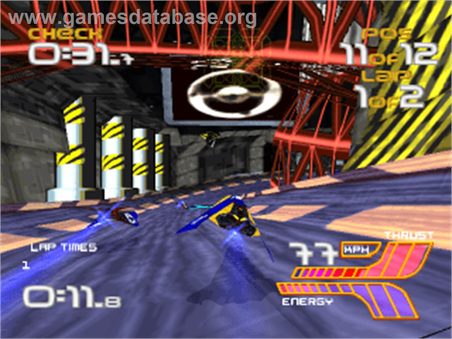 Wipeout XL - Sony Playstation - Artwork - In Game