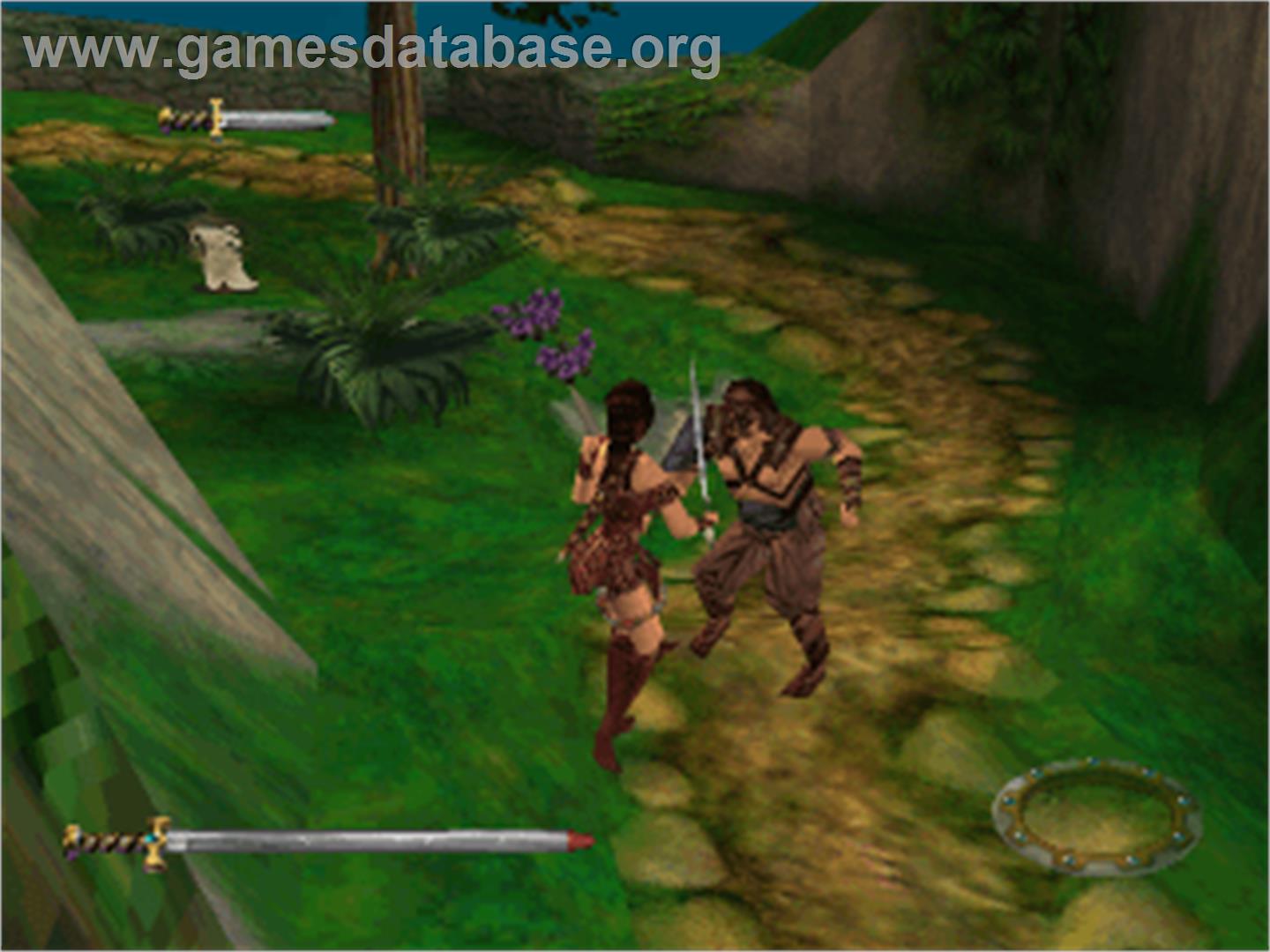 Xena: Warrior Princess - Sony Playstation - Artwork - In Game