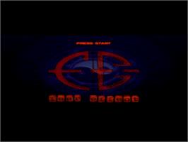 Title screen of Fear Effect on the Sony Playstation.