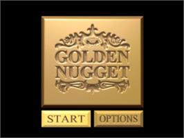 Title screen of Golden Nugget on the Sony Playstation.