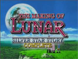 Title screen of Lunar: Silver Star Story Complete on the Sony Playstation.