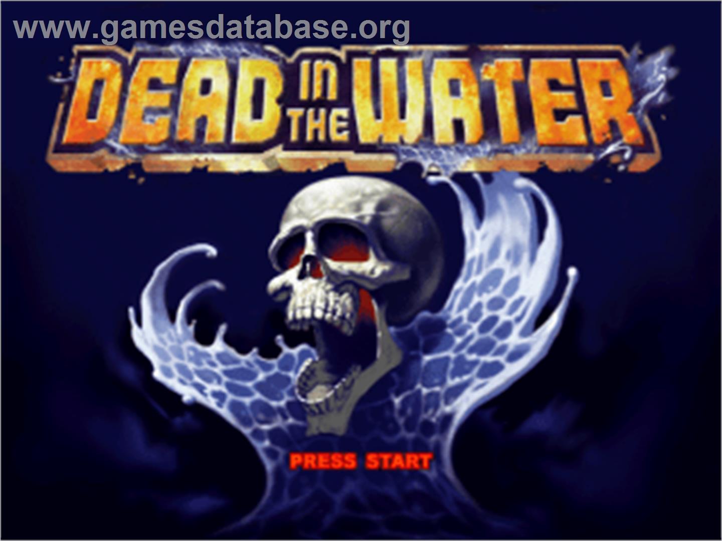 Dead in the Water - Sony Playstation - Artwork - Title Screen