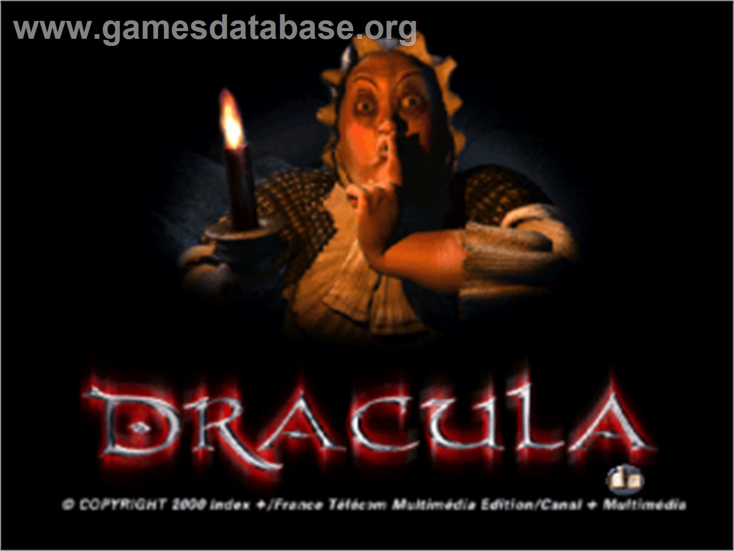 Dracula: The Resurrection - Sony Playstation - Artwork - Title Screen