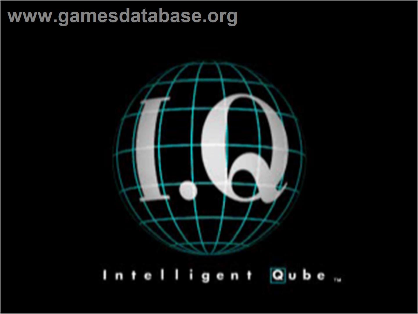 Intelligent Qube - Sony Playstation - Artwork - Title Screen