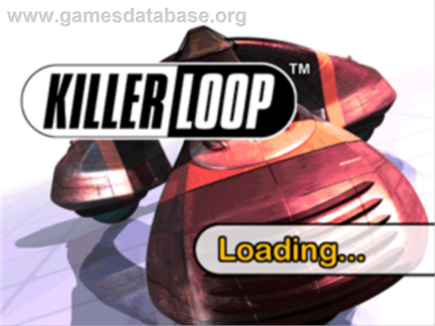 Killer Loop - Sony Playstation - Artwork - Title Screen