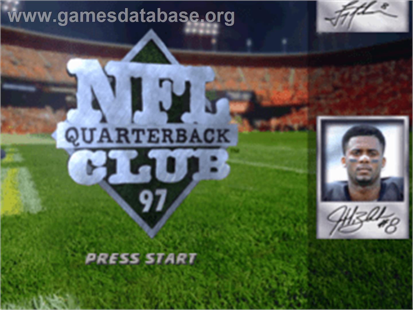 NFL Quarterback Club 97 - Sony Playstation - Artwork - Title Screen