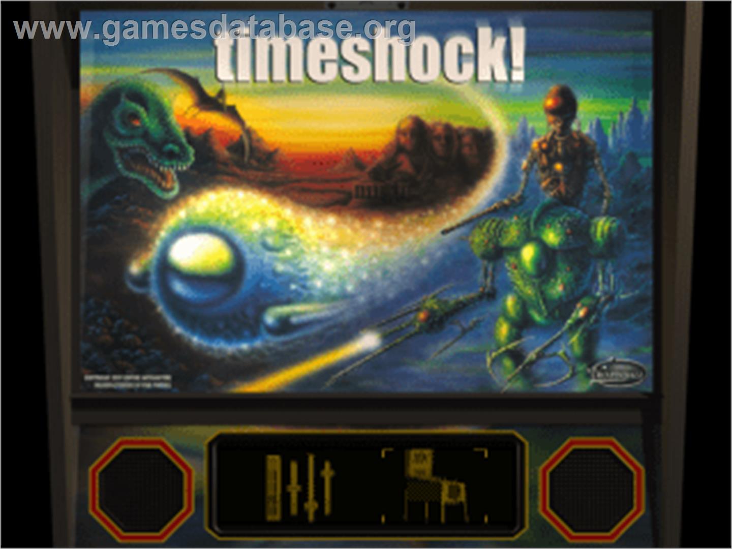 Pro Pinball: Timeshock! - Sony Playstation - Artwork - Title Screen