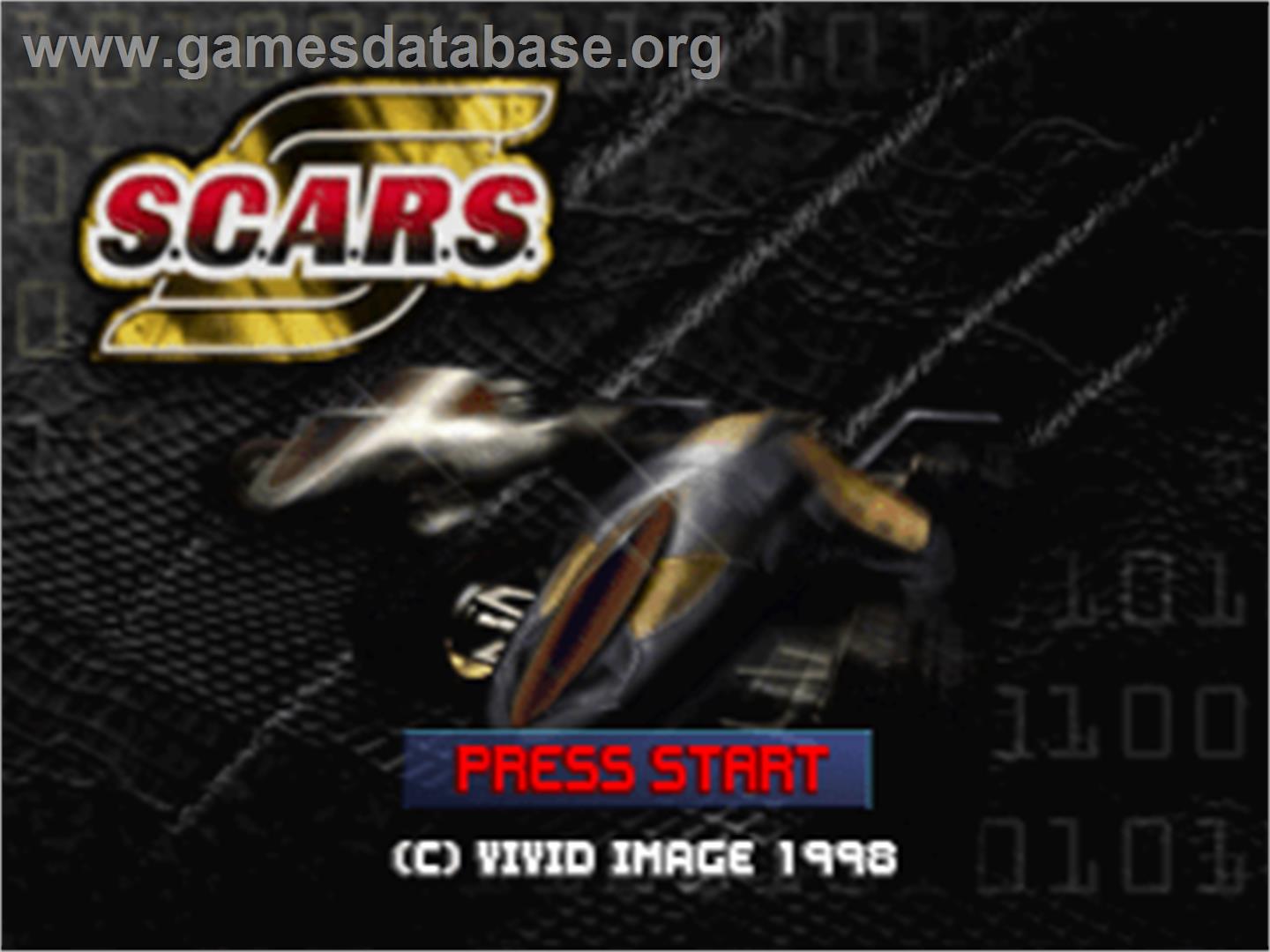 S.C.A.R.S. (Super Computer Animal Racing Simulation) - Sony Playstation - Artwork - Title Screen