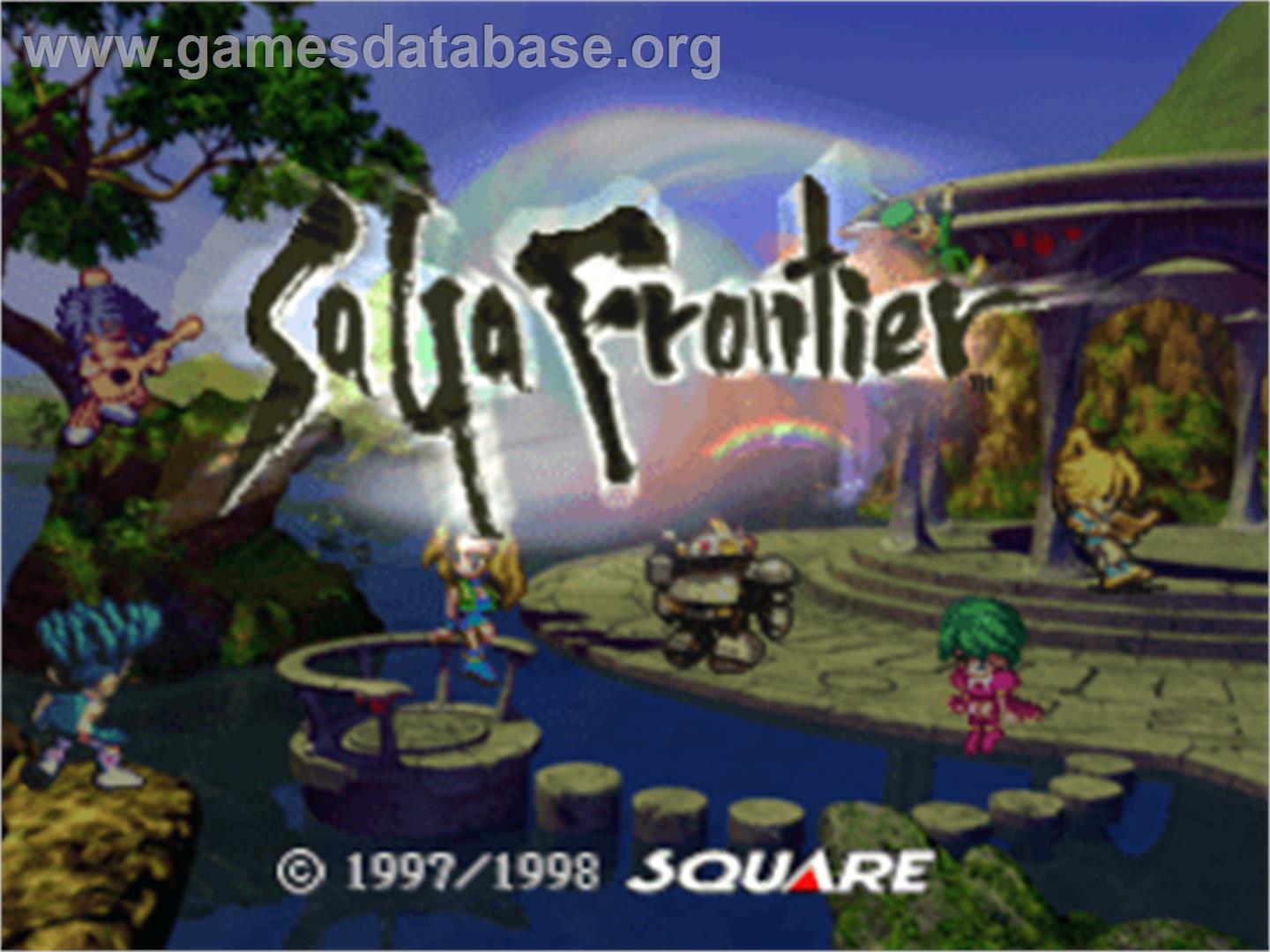 Saga Frontier - Sony Playstation - Artwork - Title Screen