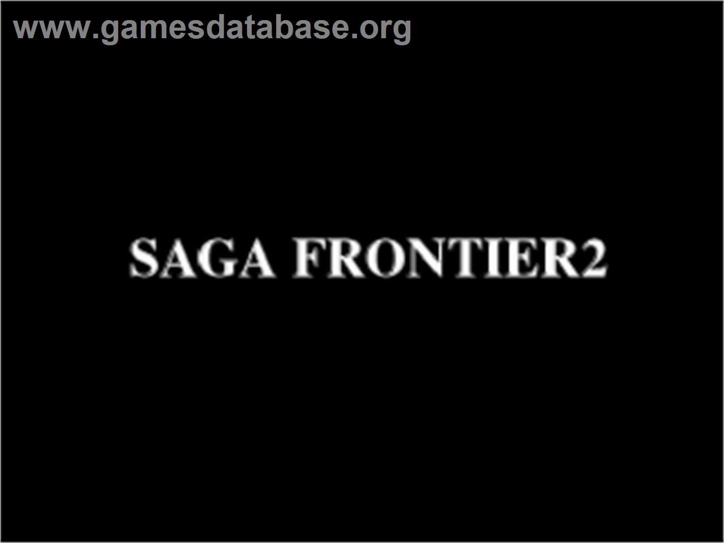 Saga Frontier 2 - Sony Playstation - Artwork - Title Screen