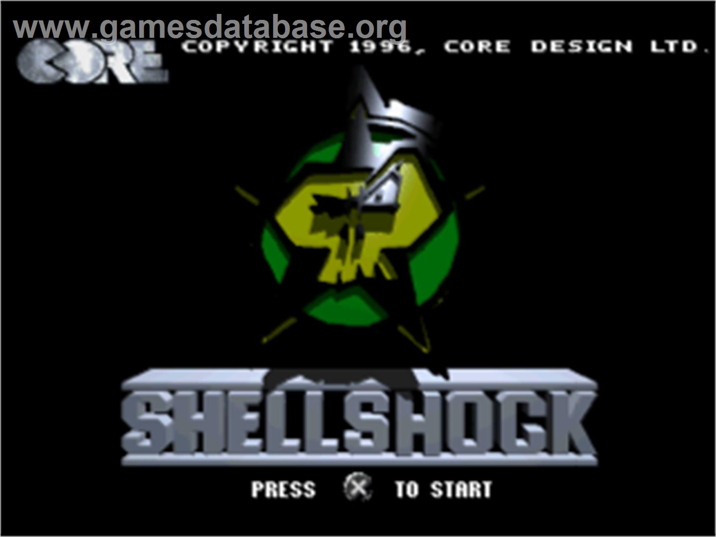 Shellshock - Sony Playstation - Artwork - Title Screen