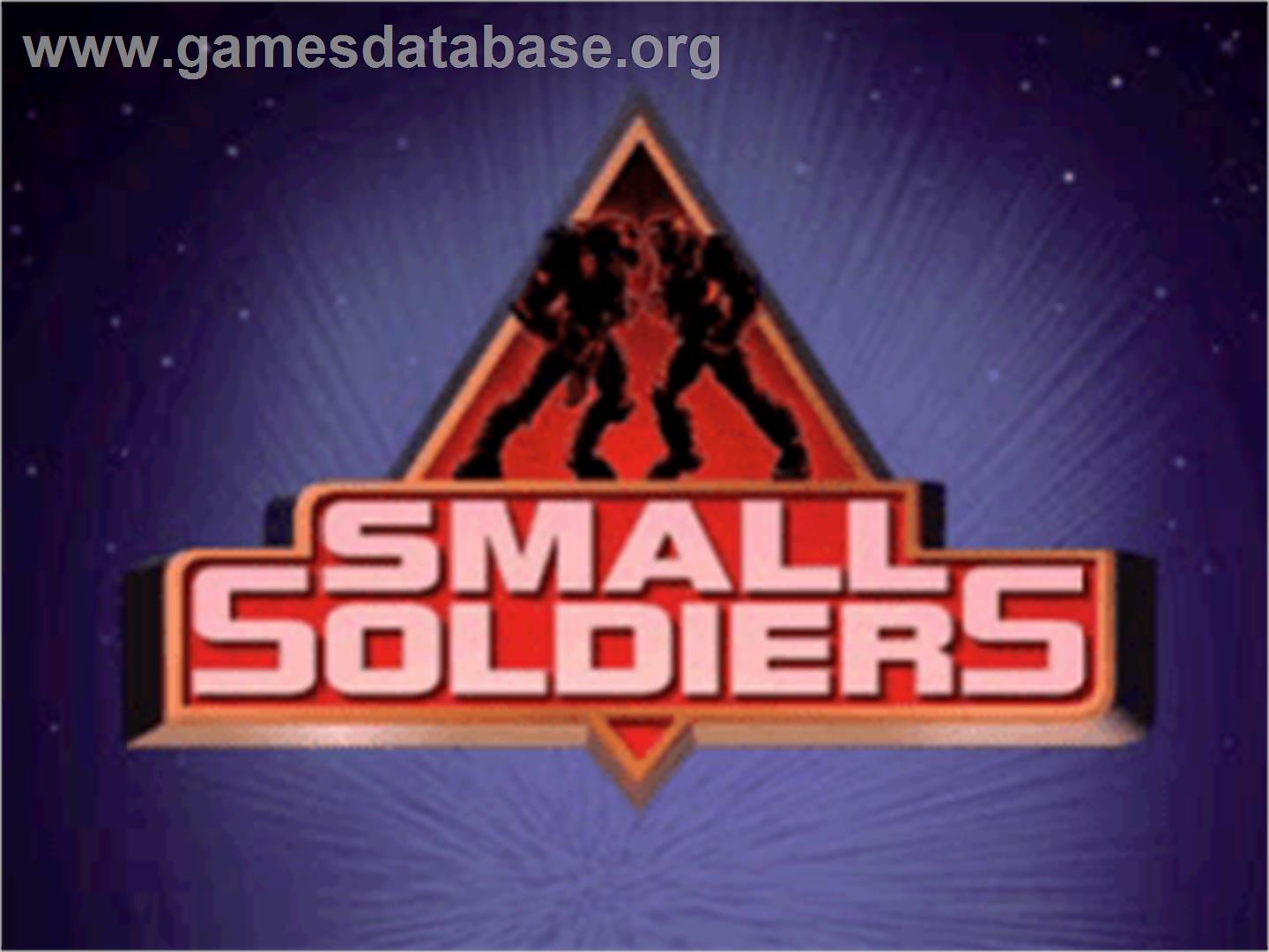 Small Soldiers - Sony Playstation - Artwork - Title Screen