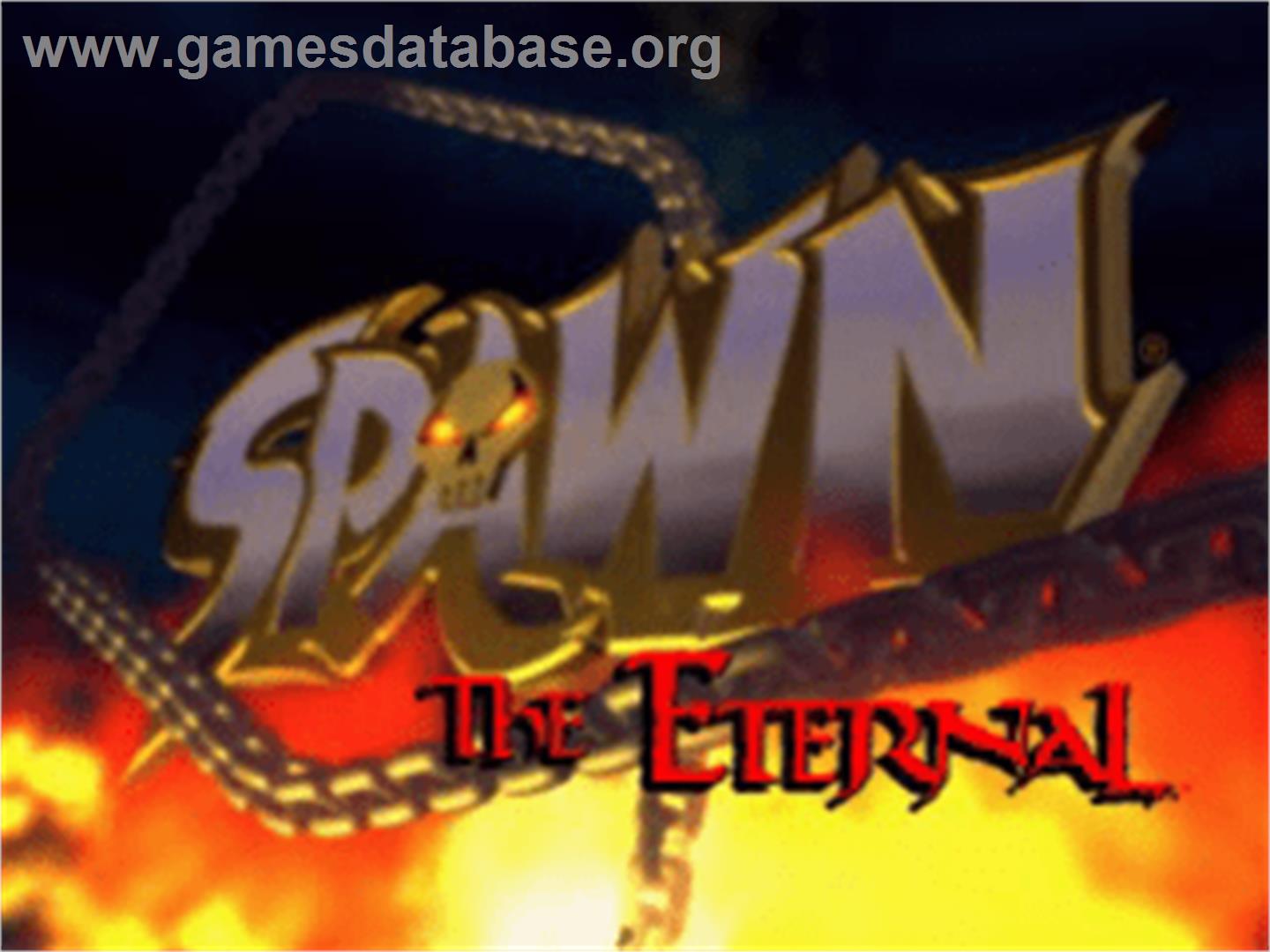 Spawn: The Eternal - Sony Playstation - Artwork - Title Screen