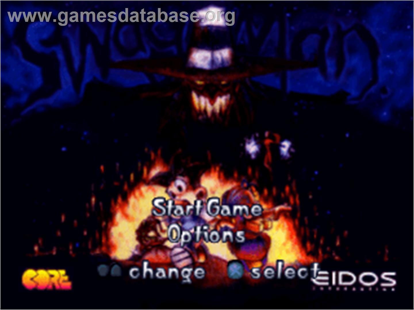 Swagman - Sony Playstation - Artwork - Title Screen