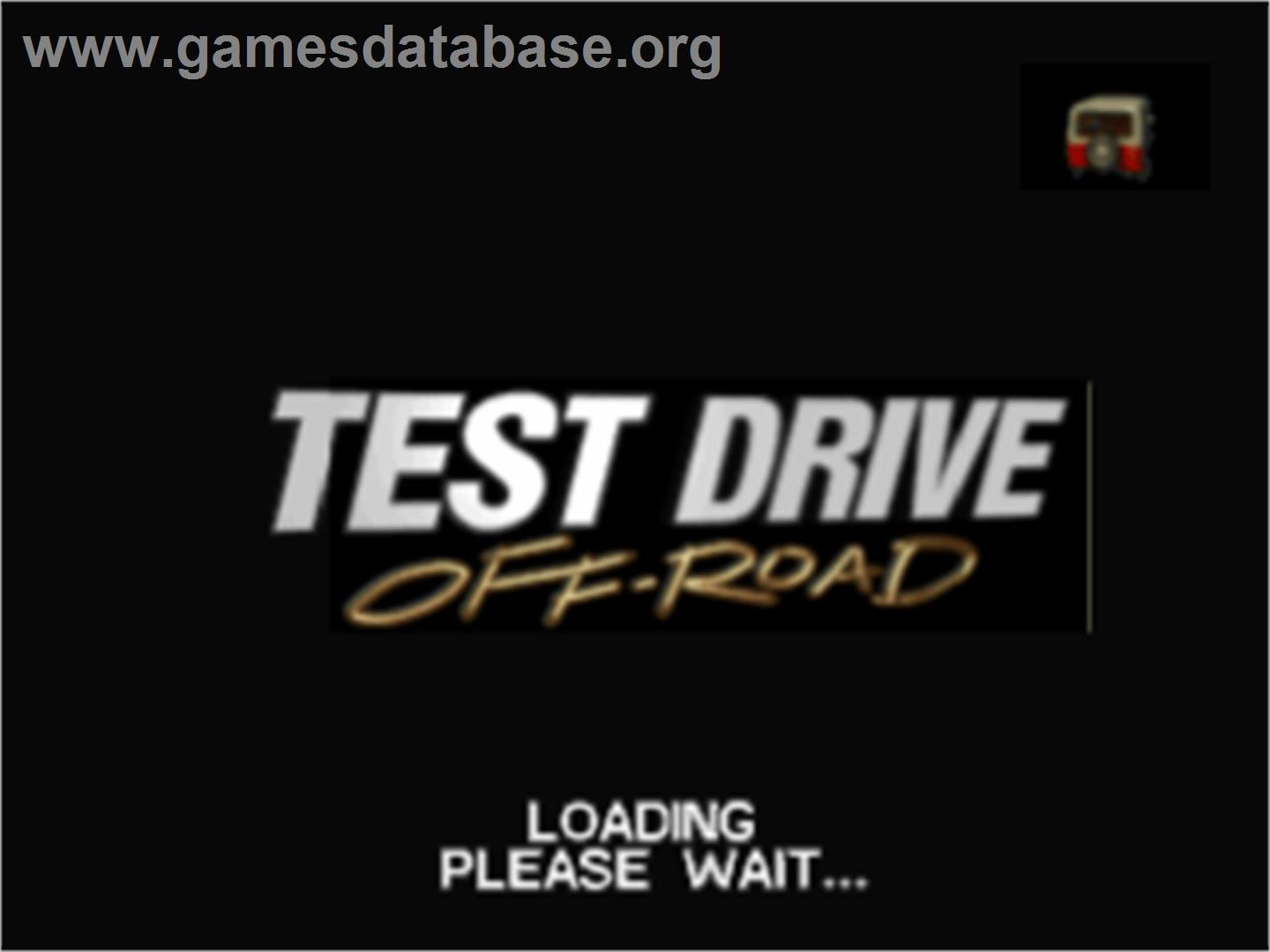 Test Drive: Off-Road - Sony Playstation - Artwork - Title Screen
