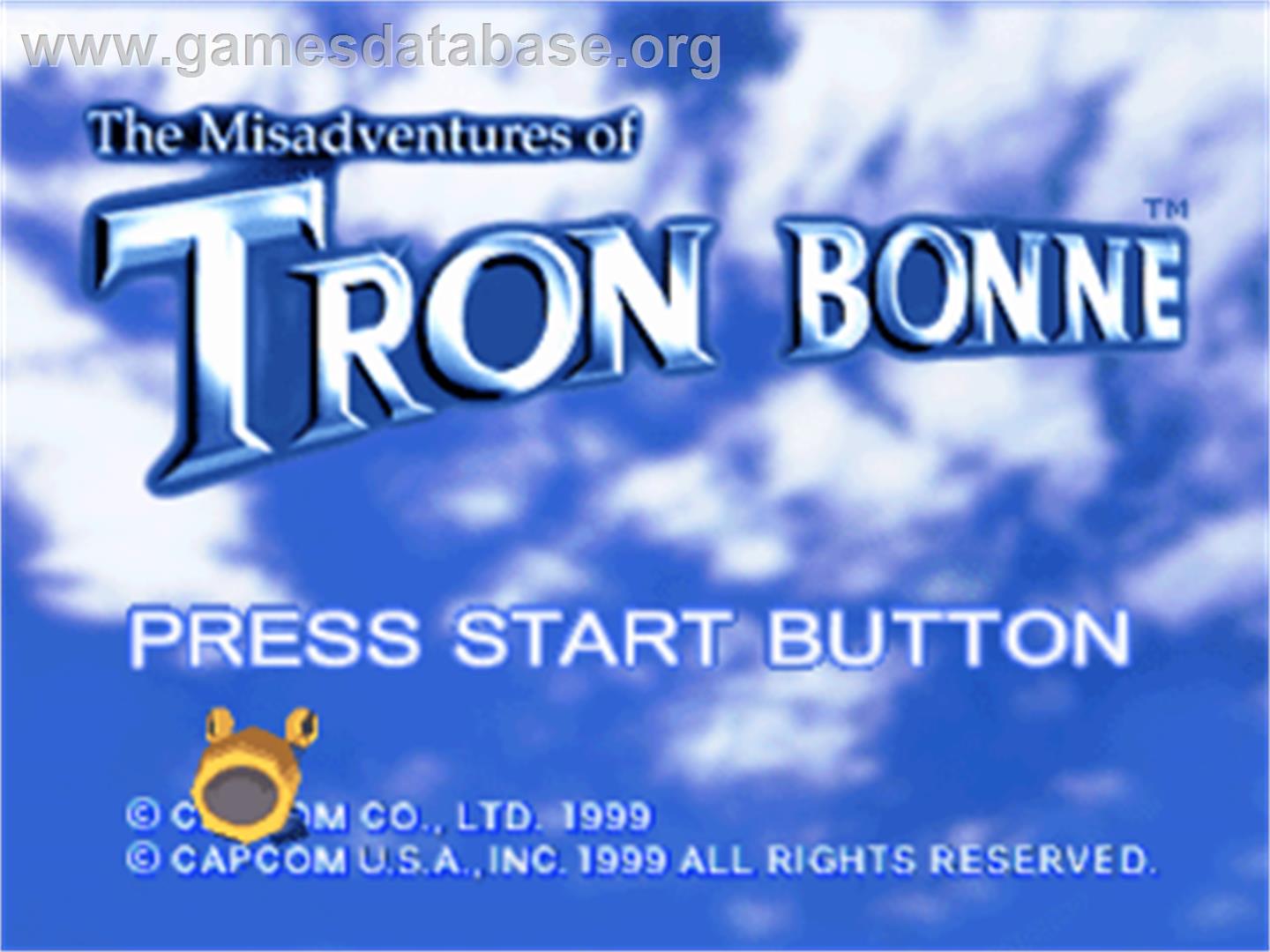 The Misadventures of Tron Bonne - Sony Playstation - Artwork - Title Screen