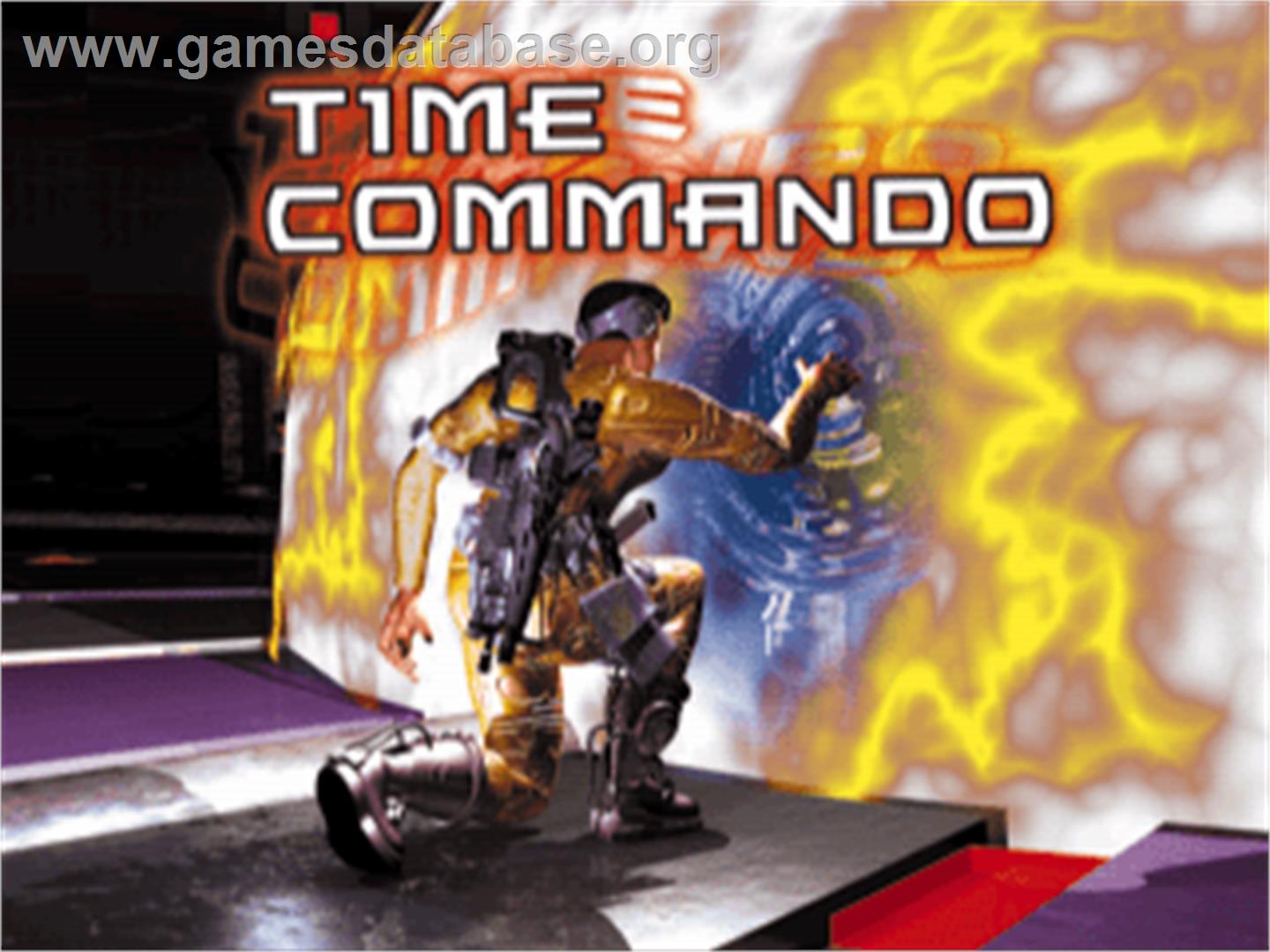 Time Commando - Sony Playstation - Artwork - Title Screen