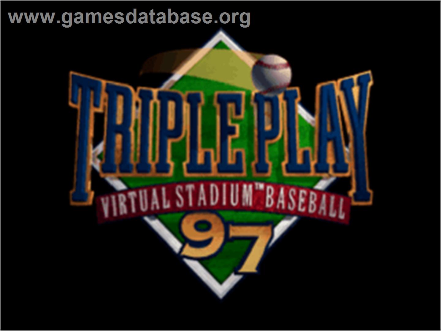 Triple Play 97 - Sony Playstation - Artwork - Title Screen