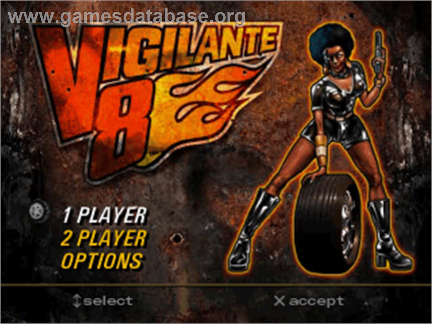 Vigilante 8 - Sony Playstation - Artwork - Title Screen