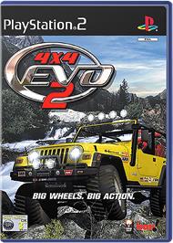 Box cover for 4x4 Evo 2 on the Sony Playstation 2.