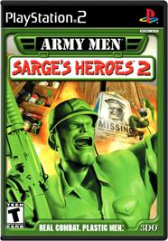 Box cover for Army Men: Sarge's Heroes 2 on the Sony Playstation 2.