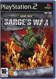 Box cover for Army Men: Sarge's War on the Sony Playstation 2.