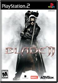 Box cover for Blade 2 on the Sony Playstation 2.