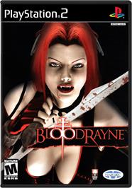 Box cover for BloodRayne on the Sony Playstation 2.
