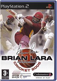 Box cover for Brian Lara International Cricket 2005 on the Sony Playstation 2.