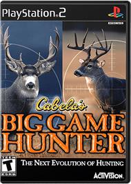 Box cover for Cabela's Big Game Hunter on the Sony Playstation 2.