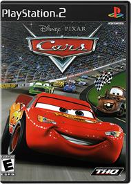 Box cover for Cars on the Sony Playstation 2.