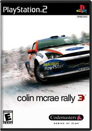 Box cover for Colin McRae Rally 3 on the Sony Playstation 2.